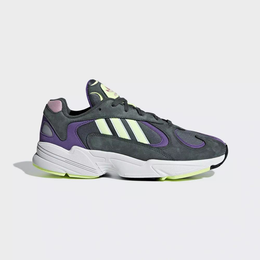 Adidas Yung 1 Tenis Verdes Para Hombre (MX-11574)